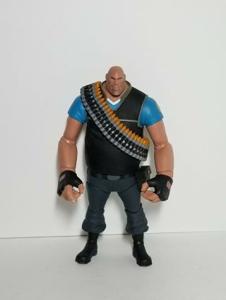 Neca Team Fortress 2 The Heavy 7 " Action Figure,  Blue Shirt