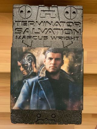 Hot Toys Terminator Salvation Marcus Wright Mms100 1/6 Scale Figure (nrfb)