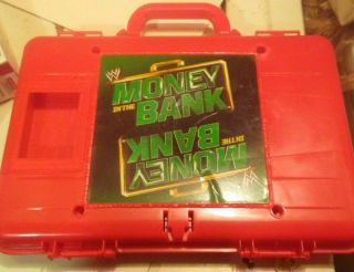 Wwe Rumblers Money In The Bank Carrying Case Ring Playset