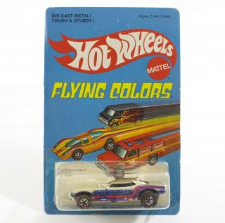 Top Eliminator Gold Chrome Hotwheels Flying Colors Redline 1977 Hong Kong 7630