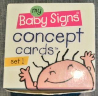 My Baby Signs Concept Cards Set 1 Diaper Doodles