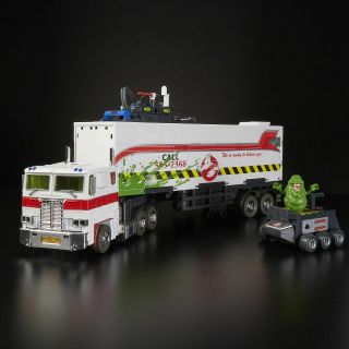 Sdcc 2019 Hasbro Exclusive: Transformers / Ghostbusters - Optimus Prime Ecto - 35