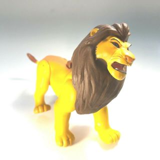 Disney The Lion King Simba Battle Action 4 " Tall Action Figure
