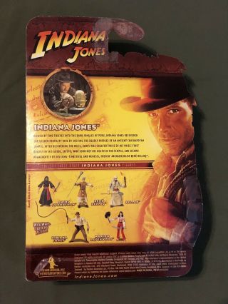 Indiana Jones Action Figure IJ 2008 Indiana Jones ROTLA MOC 2