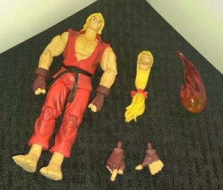 Street Fighters Sota Toys Ken Red Variant 6 " Action Figure 100 /nm Round 2
