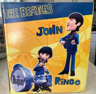 The Beatles Saturday Morning Cartoon Deluxe Boxed Set A.  F ' s - McFarlane - MIB 3