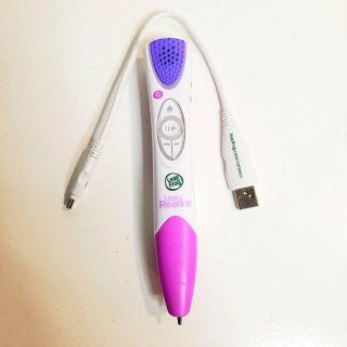 Leap Frog Leapreader Pen,  Leap Reader 21302 Pink Purple With Charging Cable