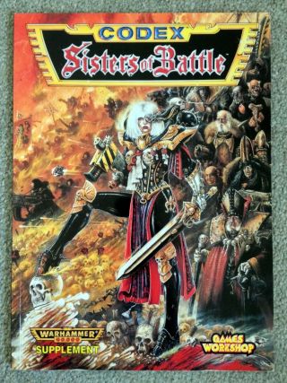 Codex Sisters Of Battle (ex, ) Warhammer 40k 2nd Edition