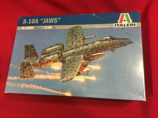Italeri 2659 1/48 Scale Usaf A - 10a " Jaws " Plastic Model Kit