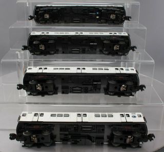 MTH 30 - 2372 - 1 White 4 - Car Proto IRT R - 12 Subway Set EX 3