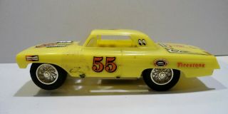 Vintage 1:32 Eldon Selectronic Slot Car 1962 Pontiac Bonneville Auto Racing