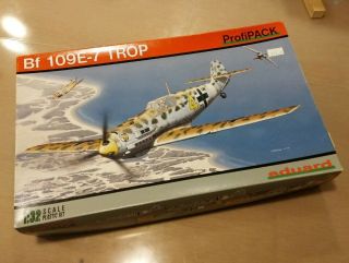 1/32 Eduard Bf 109e - 7 Trop Plastic Model Kit Profipack