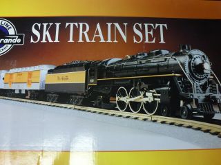Mth 30 - 1035 - 0 Rio Grande Ski Passenger Steam Train Ready To Run Complete Set