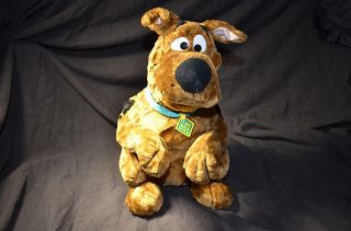 Stuffed Plush Talking Scooby Doo Cartoon Network Toy Cuddly Soft Teddy Toys