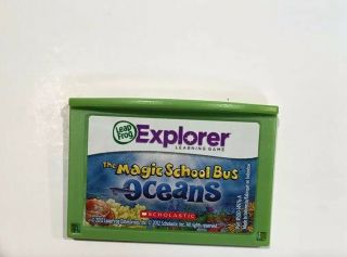 Leapfrog Leapster Explorer Leappad The Magic School Bus Oceans Game Cartridge