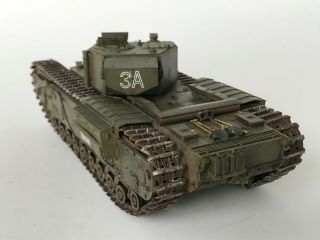 WW2 British Churchill AVRE,  1/35,  built & finished for display,  fine. 5