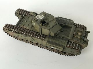 WW2 British Churchill AVRE,  1/35,  built & finished for display,  fine. 7