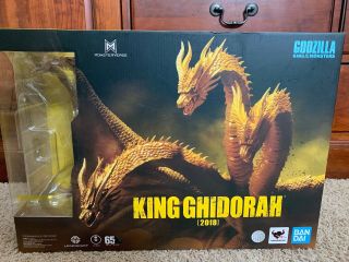 2019 Bandai Sh Monsterarts King Ghidorah King Of The Monsters Godzilla Fig Nib