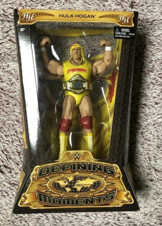 Wwe Hulk Hogan Mattel Elite Defining Moments Wwf Wcw Aew Ecw Roh Tna