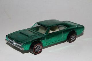 Hot Wheels Redline Custom Dodge Charger,  Metallic Green,  Usa,