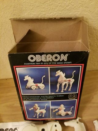 Vintage Mego Micronauts Oberon Horse With Instruction Sheet