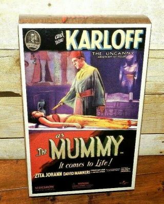 Sideshow The Mummy Ardeth Bay Universal Monsters Karloff 12 " Figure