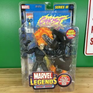 Ghost Rider Marvel Legends Series Iii Toy Biz Action Figure 2002 Series 3