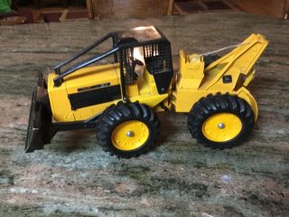 Vintage Ertl John Deere Log Skidder 1/16 Scale Farm Toy Logging Tractor 590