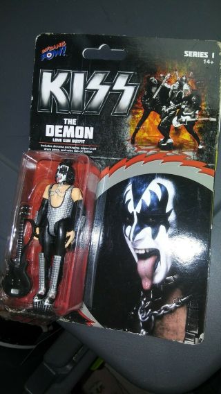 Kiss - The Demon - Love Gun Outfit Action Figure Toy - Gene Simmons Bifbang