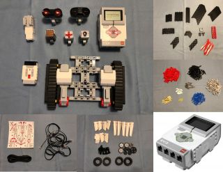 Lego Mindstorms Ev3 Model 31313 (w/ Extra Sound And Ultrasonic Sensor)