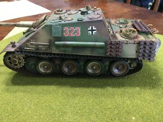 1/35 Scale Built Jagdpanther Tank.