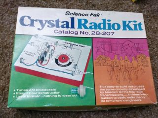Crystal Radio Kit - Science Fair - 28 - 207