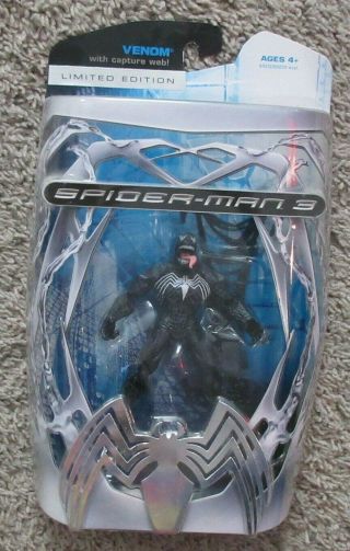 Spider - Man 3 Venom Limited Edition Figure Symbiote Costume Hasbro