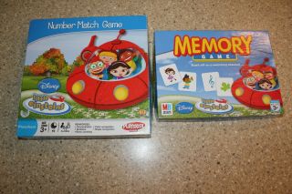 Disney Little Einsteins Memory Game & Number Match Game Puzzles Playskool