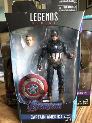 Marvel Legends Worthy Captain America Walmart Exclusive.  Marvel Avengers