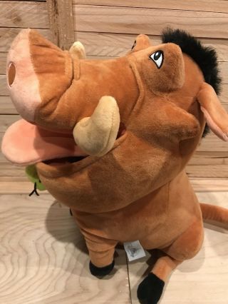 Hakhuna Matata Disney " Pumba " With Bugs In The Mouth 15 " Plush