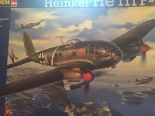 Revell 1/32 Heinkel He - 111 P - 1 04696 Open Second Decal Set 6