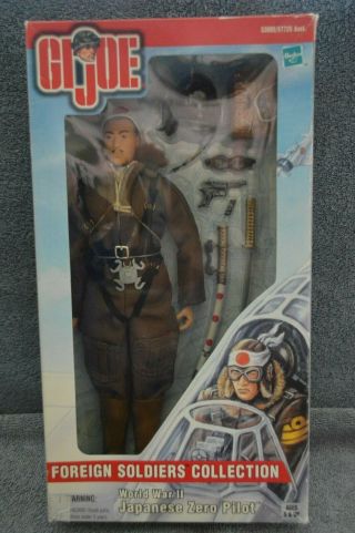 Gi Joe - Foreign Soldiers - Wwii Japanese Zero Pilot 1/6 Scale
