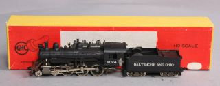 Ghc Ho Train Co.  Ho Scale Brass Baltimore & Ohio 4 - 6 - 0 Steam Locomotive & Tender