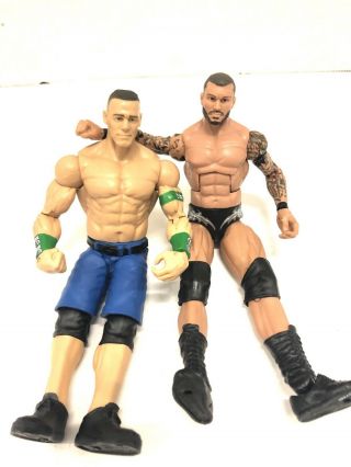 John Cena & Randy Orton Elite Figure Wwe Smackdown Wrestling Action Toys