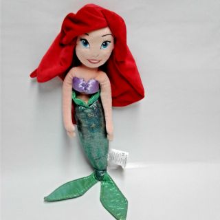 The Disney Store Little Mermaid Ariel 20 " Large Stuffed Plush Animal Toy Doll