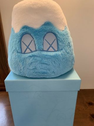 Kaws Holiday Japan Mount Fuji Plush Blue Limited Edition (in Hand)