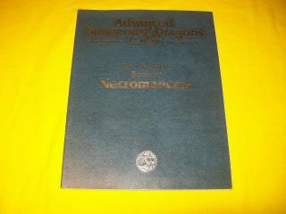 The Complete Book Of Necromancers Dungeons & Dragons Ad&d 2nd Edition Tsr 2151 2