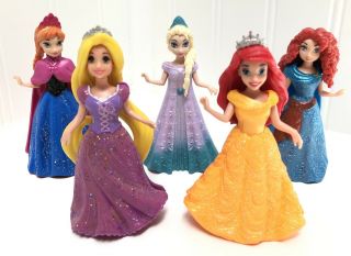 Disney Princess Little Kingdom Magic Clip Dolls Polly Pocket Discontinued