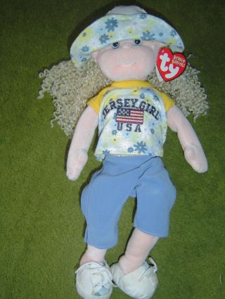 Ty Jersey Girl Precious Penny - 2002 - Beanie - Boppers Doll