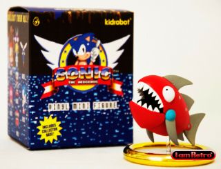 Chopper - Sonic The Hedgehog Sega Genesis Vinyl Figure Made By Kidrobot