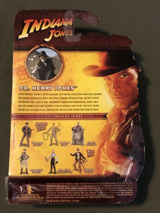Indiana Jones Action Figure IJ 2008 Dr Henry Jones Last Crusade MOC 2