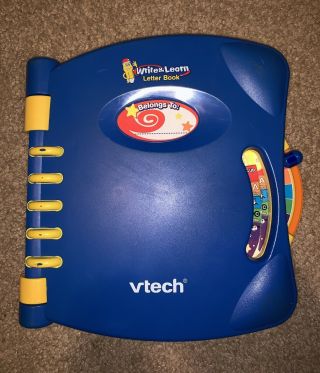 Vtech Write And Learn Letter Book Talking Alphabet Storybook