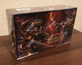 3 х World Of Warcraft Wow Tcg Booster Box