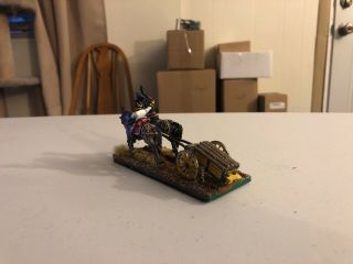 28mm Napoleonic Austrian Artillery,  Ammo Carrier,  Professionally Painted Figure 2